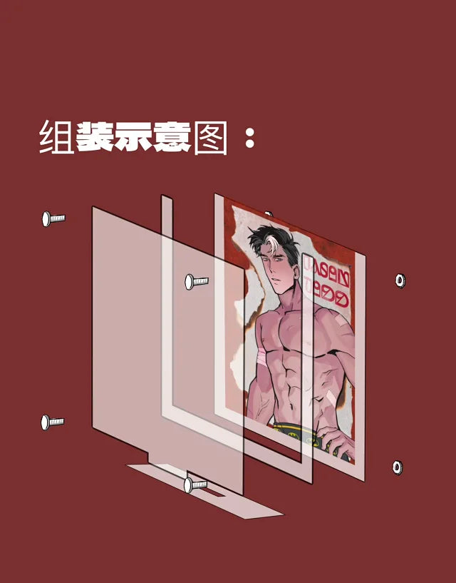 [Pre-order] DC Jason Todd Acrylic Dress-Up Standee Set