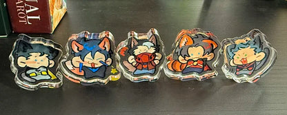 [Pre-order] Batfam Animal-Themed Stickers & Thick Acrylic Merchandise