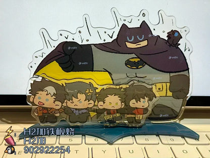 Batfam Double-Slot Acrylic Standee