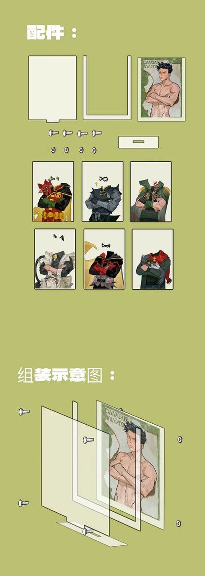 [Pre-order] Damian Wayne Dress-Up Standee Set