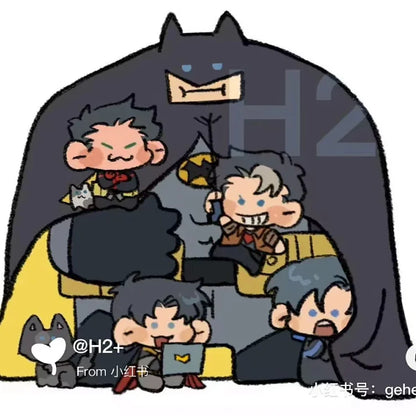 Batfam Double-Slot Acrylic Standee
