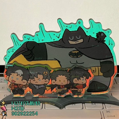 Batfam Double-Slot Acrylic Standee