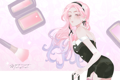 [Pre-order]Imported pearlescent paper postcard