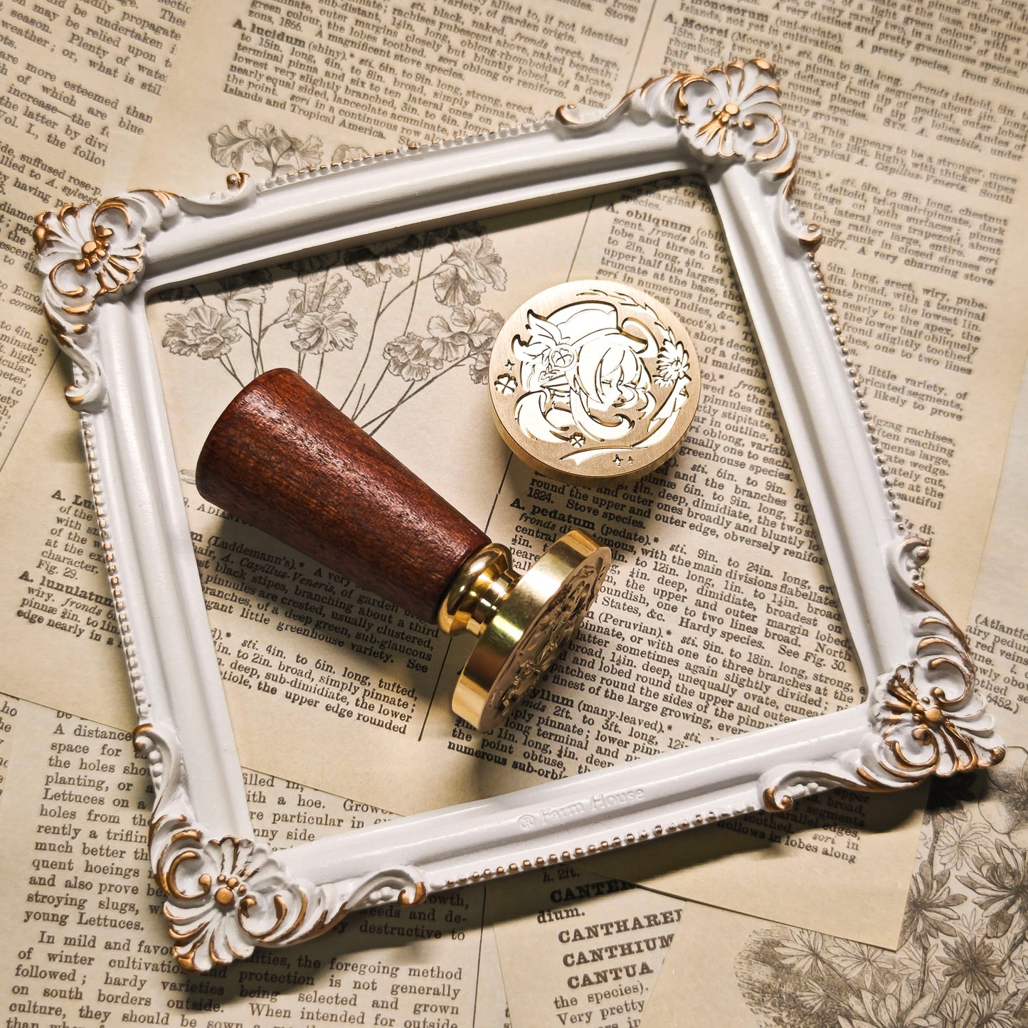 [In stock] Genshin Impact Klee-Themed Wax Seal Stamp Gift Set