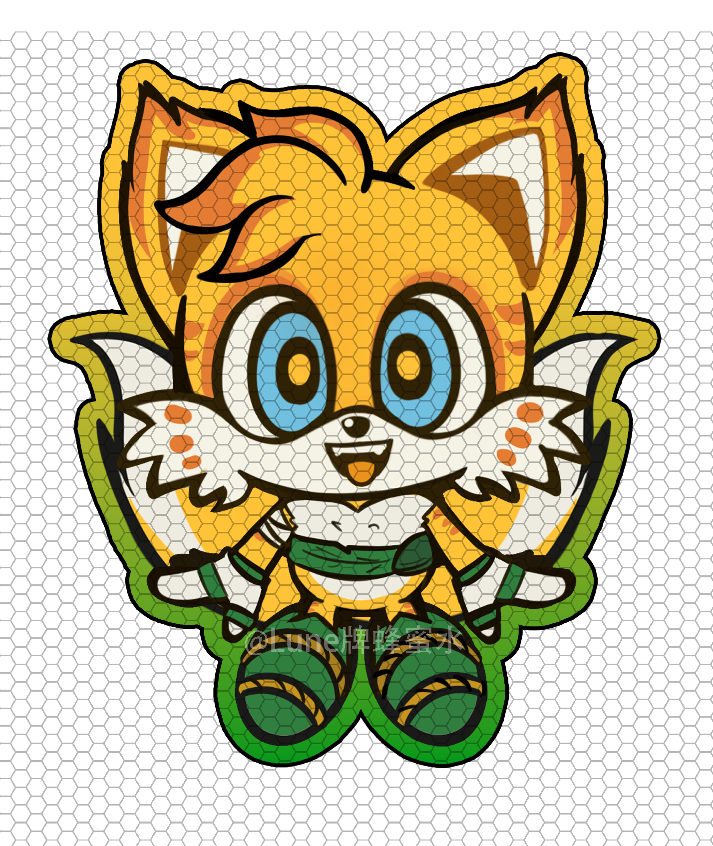 [Pre-order] Sonic Series Thick Acrylic Stand & Keychain